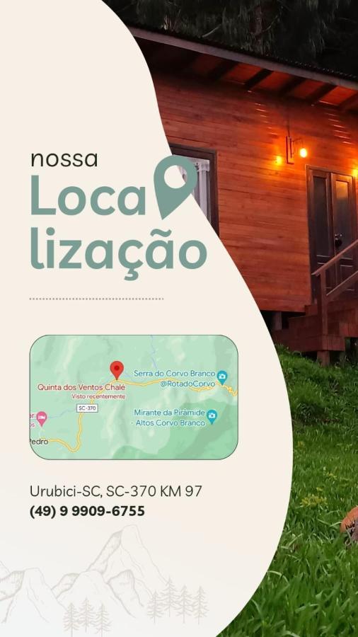 Quinta Dos Ventos Chale Vila Urubici Exterior foto